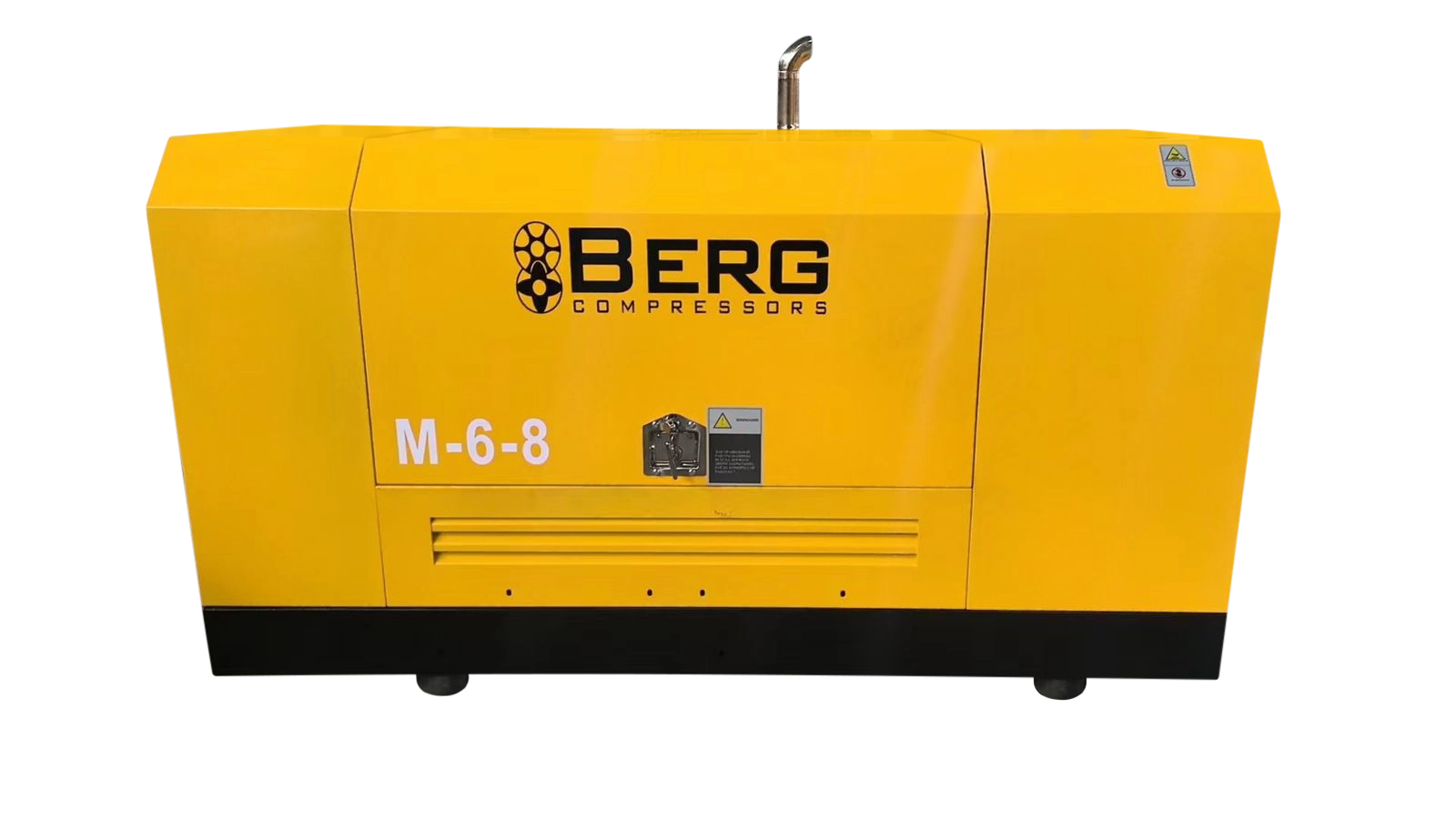Передвижной дизельный компрессор BERG М-6, давление 8 бар