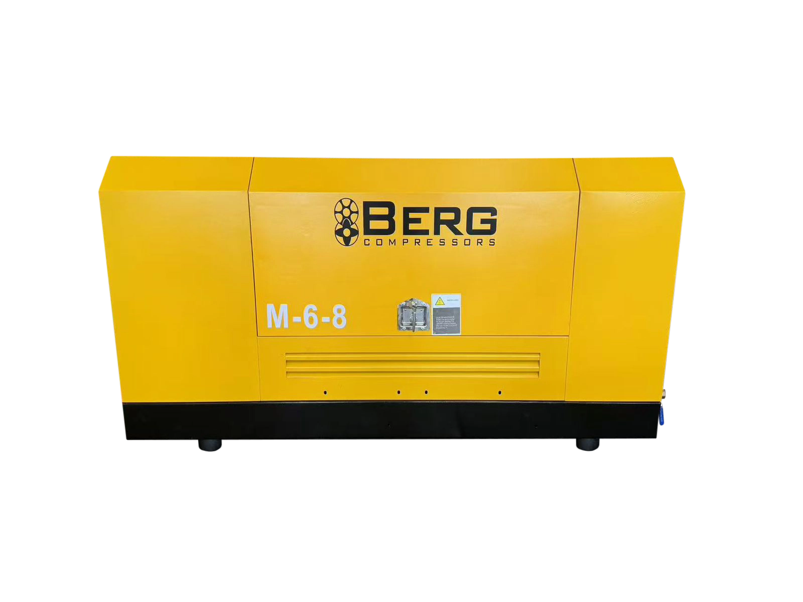 Передвижной дизельный компрессор BERG М-6, давление 8 бар