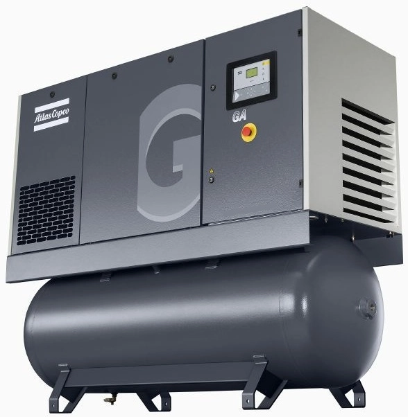 Винтовой компрессор Atlas Copco GA 22, давление 7.5 бар