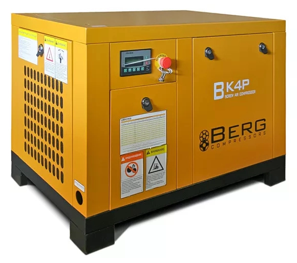 Винтовой компрессор BERG ВК-4Р, давление 10 бар