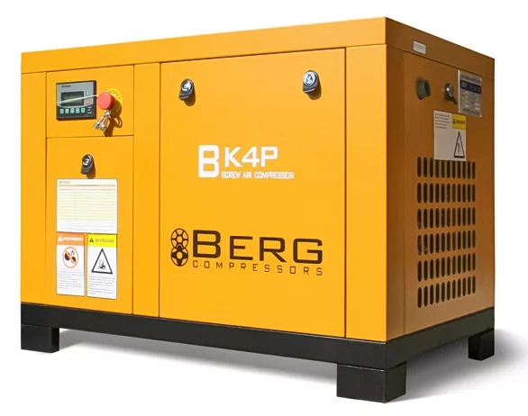 Винтовой компрессор BERG ВК-4Р, давление 10 бар